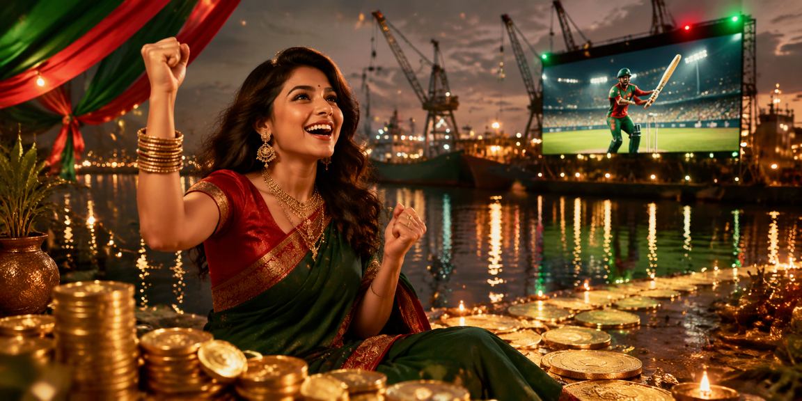 খুলনায় ক্রিকেট বেটিং — লাল-সবুজ উত্তেজনার মুহূর্ত